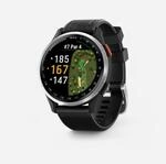 Golf GPS-Uhr Garmin S44 - schwarz/silber