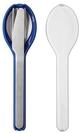 Mepal Ellipse 3 pcs Besteck 3-teiliges Set - Vivid blue