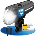 FISCHER LED-Akku Frontlicht 110 Lux