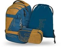 Skate max Duo Rucksack-Set 3tlg: Rucksack, Federm&auml;ppchen, Sportbeutel