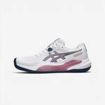 Damen Tennisschuhe Sandplatz - Gel Challenger 15 wei&szlig;/rosa