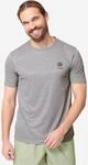 UV-Shirt Herren UV-Schutz 50+ Print grau