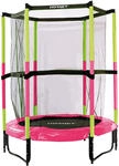 Hornet 65609 Kinder Trampolin Jump In 3.0 mit Netz Hudora pink