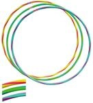 Hula-Hoop &oslash; 80 cm, 180 g Gesundheitssport Unisex