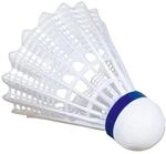 Badminton-B&auml;lle Shuttle 1000 Wei&szlig; Blau Mittel Badminton Unisex Wei&szlig;