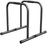 Push-up Stand Bar Parallettes Schwarz/Rot/Blau