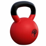 Kettlebell - 32 kg, Gusseisen, Vinyl Beschichtung, Schwunghantel, Kugelgewicht