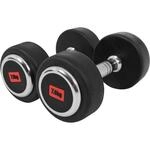 Kurzhantel Set Profi Gummi 15 kg - 2 x 7,5 kg