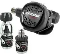 CRESSI 8385377, CRESSI Atemregler-Set + Octopus XS Kompakt MC9 DIN 300 bar