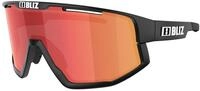 Bliz Vision Hydro Lens Sonnenbrille Schwarz / Rot