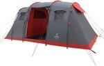 Familienzelt Justcamp Lake 4 Camping Zelt f&uuml;r 4 Personen mit zwei Schlafkabinen