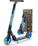 Apollo City Scooter Phantom Pro &ndash; Kinderroller klappbar mit LED-Rollen 200 mm