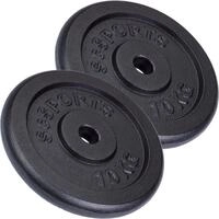 Hantelscheiben 30/31 mm Gusseisen 15 - 60 kg