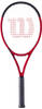 Wilson Tennisschläger Damen/Herren - Clash 100 V2 295 g unbesaitet, rot|schwarz,
