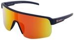 DAKOTA Sonnenbrille - Matt metallic Blue/Red Revo