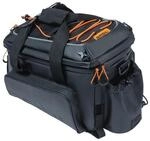Basil Gep&auml;cktr&auml;gertasche Miles XL Pro schwarz/orange, 31x23x20cm, 9-36ltr