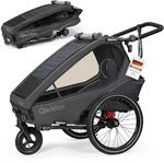 Fahrradanh&auml;nger Kidgoo 1 Steel Grey