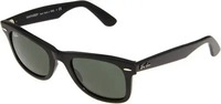Ray-Ban Original Wayfarer Classic Wide Sonnenbrille, Schwarz Herren