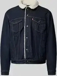 Levis Levi's Typ 3 Sherpa Trucker Jacke, Blau Herren
