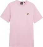 Lyle & Scott Unifarbenes Herren T-Shirt Rosa