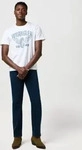 Wrangler - AMERICANA TEE WORN WHITE Wei&szlig; Herren
