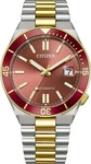 Citizen Tsuyosa Shore Mehrfarbig Herren Armbanduhr NJ0234-58X