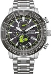Citizen Promaster Geo Trekker Herren Silberne Uhr BY3006-53E Silber