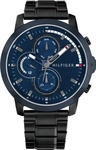 Tommy Hilfiger Jameson Le Herren Schwarz Uhr 1792049