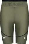 Under Armour Under Armor Project Rock Damen Green Bike Shorts Gr&uuml;n