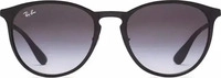 Ray-Ban Sonnenbrille Erika Metall 3539 002/8G Schwarz Grau Gradient Damen