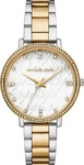 Michael Kors MK4595 Pyper Zwei-Ton-Armband Damenuhr Silber Gold Damen