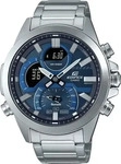 Casio Edifice Herren-Silberuhr ECB-30D-2AEF Silber
