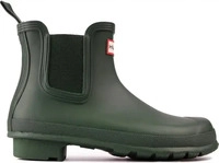 Hunter Original Chelsea-Stiefel Gr&uuml;n Damen