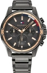 Tommy Hilfiger Mason Herrenuhr Grau 1791790 Herren