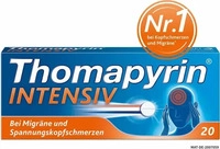 PZN-DE 00624605, A. Nattermann & Cie THOMAPYRIN INTENSIV Tabletten 20 St, Grundpreis: