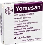 PZN-DE 01140720, Bayer Vital - Gesch&auml;ftsbereich Pharma YOMESAN 500 mg Kautabletten 4