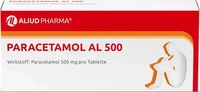 PZN-DE 06718342, ALIUD Pharma 132860, ALIUD Pharma PARACETAMOL AL 500 Tabletten 20