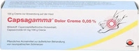 PZN-DE 09647772, W&ouml;rwag Pharma 72439, W&ouml;rwag Pharma CAPSAGAMMA Dolor Creme 0,05%