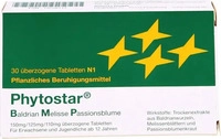 PZN-DE 15228111, Retorta PHYTOSTAR Baldrian Melisse Passionsb.150/125/110mg 30 St,