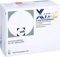 PZN-DE 03564625, EMRA-MED Arzneimittel XYZALL 5 mg Filmtabletten 100 St, Grundpreis: