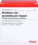 PZN-DE 01474303, Biologische Heilmittel Heel ACIDUM CIS-aconiticum Injeel Ampullen 10