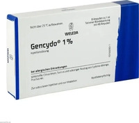 PZN-DE 02819336, Weleda 00150200, Weleda GENCYDO 1% Injektionsl&ouml;sung 48 ml,