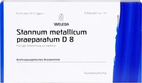 PZN-DE 01626457, Weleda 00247700, Weleda STANNUM METALLICUM praeparatum D 8 Ampullen