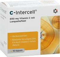 PZN-DE 12376265, Intercell-Pharma C-INTERCELL Kapseln 90 St, Grundpreis: &euro; 0,33