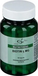PZN-DE 13974258, 11 A Nutritheke BIOTIN 5 mg Kapseln 90 St, Grundpreis: &euro; 0,21 /