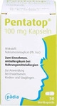 PZN-DE 12365681, P&auml;dia 3001171, P&auml;dia PENTATOP 100 mg Kapseln Hartkapseln 50 St,