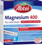 Abtei Magnesium 400 Plus direkt 4250752205192