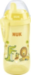 NUK Kiddy Cup mit bei&szlig;resistenter Trinkt&uuml;lle, gelb, ab 12 Monaten 4008600421184