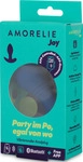 AMORELIE Joy Vibrierender Analplug Move blau 4251665312168