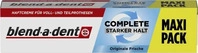 Blend-a-dent Haftcreme Complete Original Maxi Pack 70 g, Grundpreis: &euro; 85,57 /